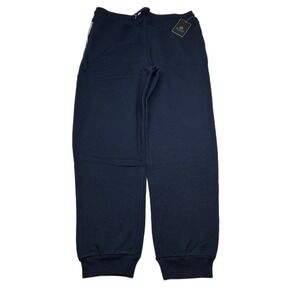 Blue‎ Ice Joggers Sweatpants Mens XL Navy Blue Zipper Pockets NEW